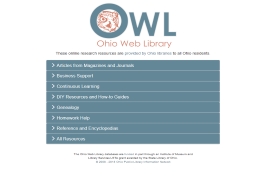 screenshot of OWL website