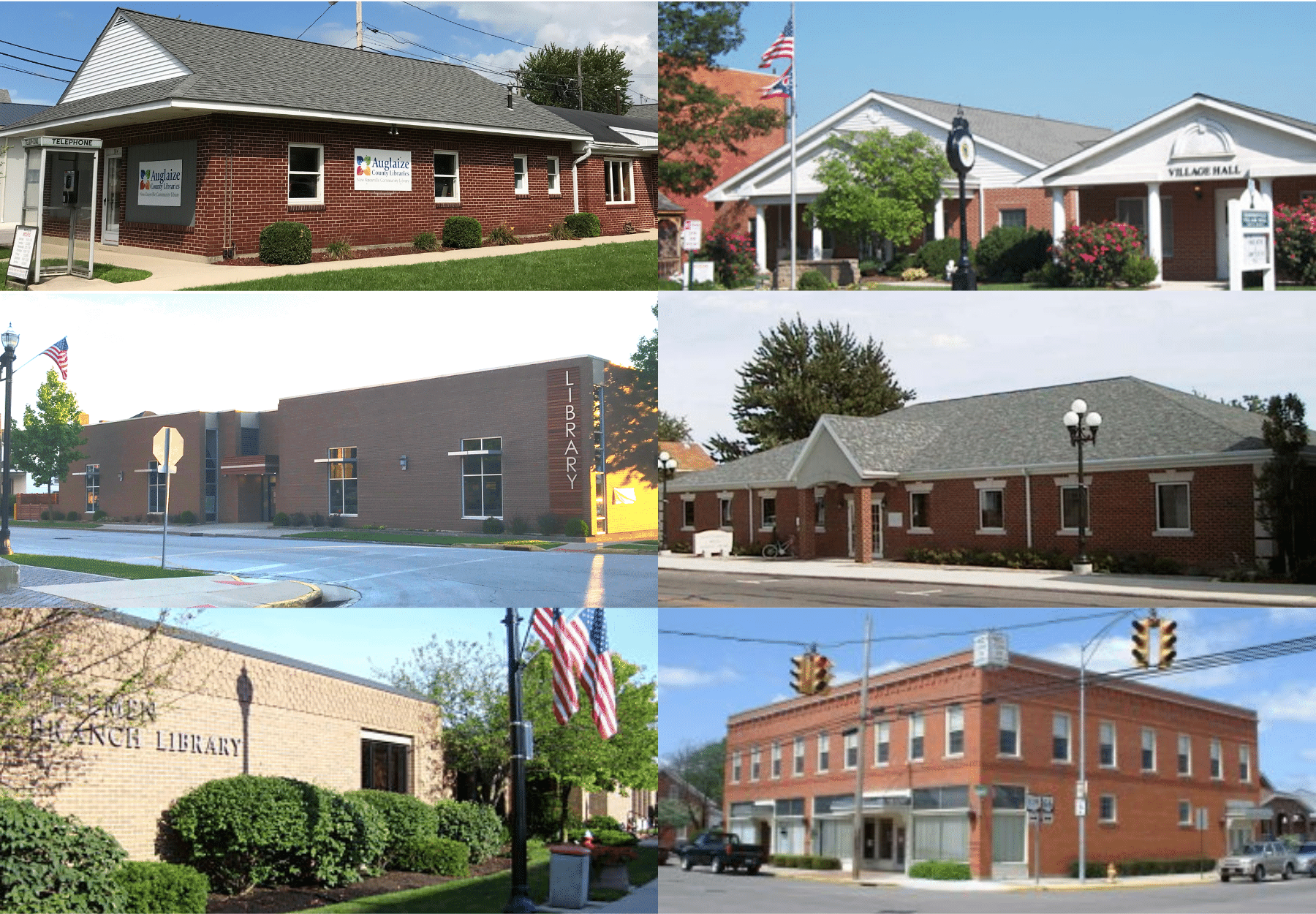 Auglaize County Libraries buildings 