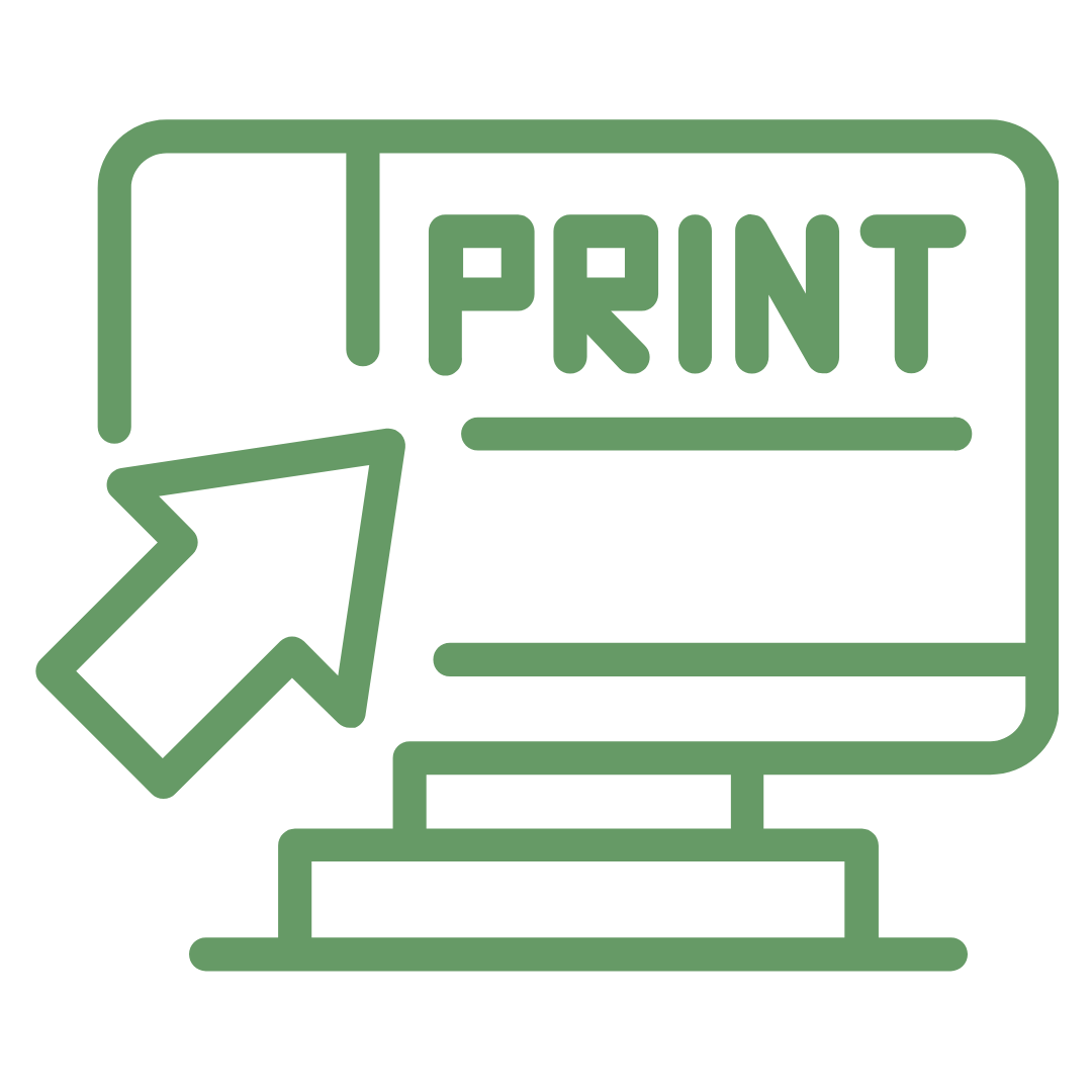 drawing of computer